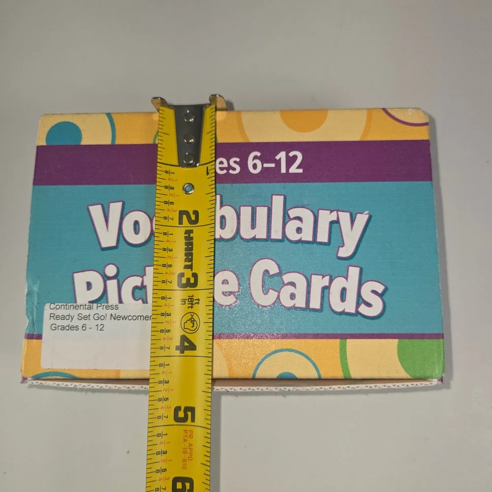 Vocabulary Picture ‎ Cards Grades 6-12 Ready Newcomers Educational
